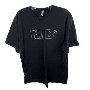 Mens XL Black Men In Black 3 MIB3 Short Sleeve Shirt